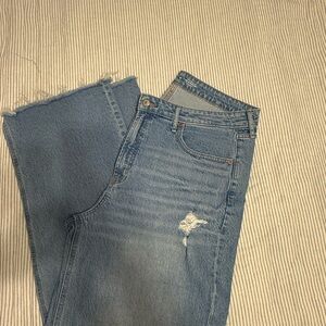 Old Navy Extra High-Rise Sky-Hi Wide Leg Secret-Smooth Pocket Denim Jeans